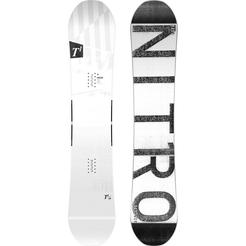 SNOWBOARD NITRO T1 - bílá - 152