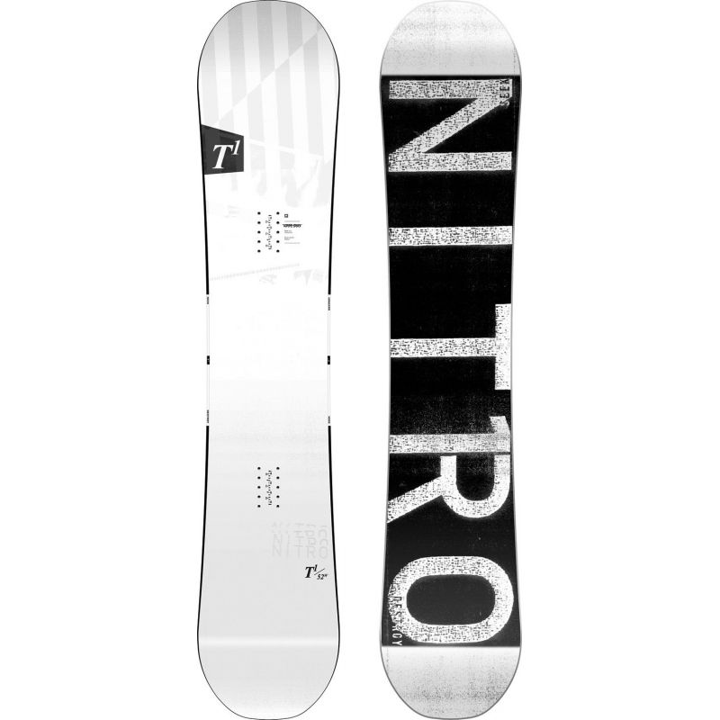 SNOWBOARD NITRO T1 WIDE - bílá - 155W