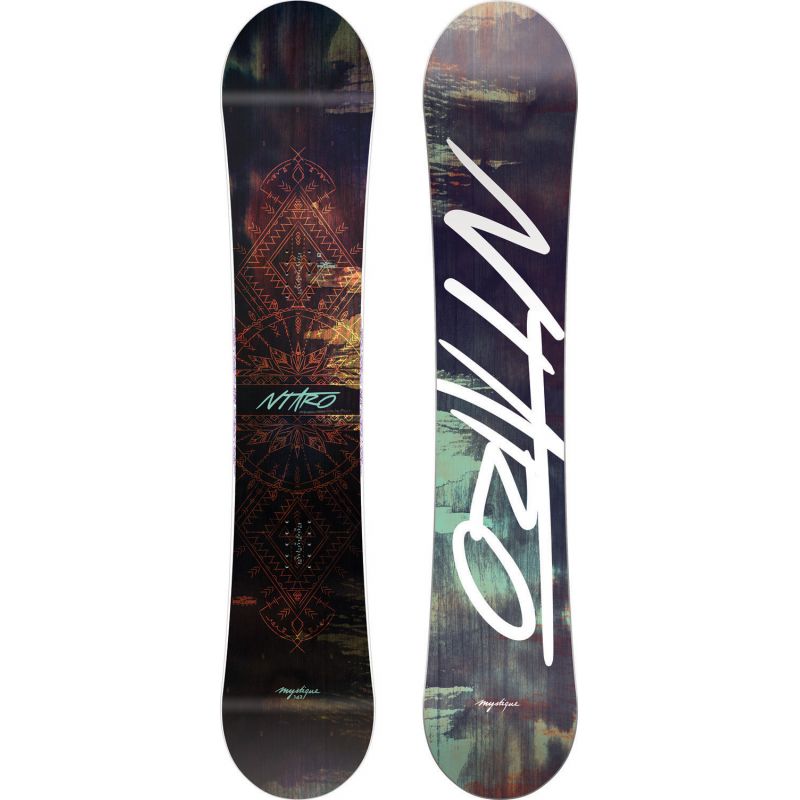 SNOWBOARD NITRO MYSTIQUE WMS - černá - 146