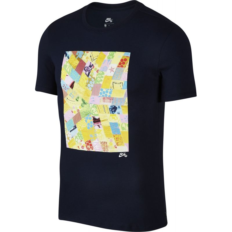 TRIKO NIKE SB CTN TC QUILT - černá - M
