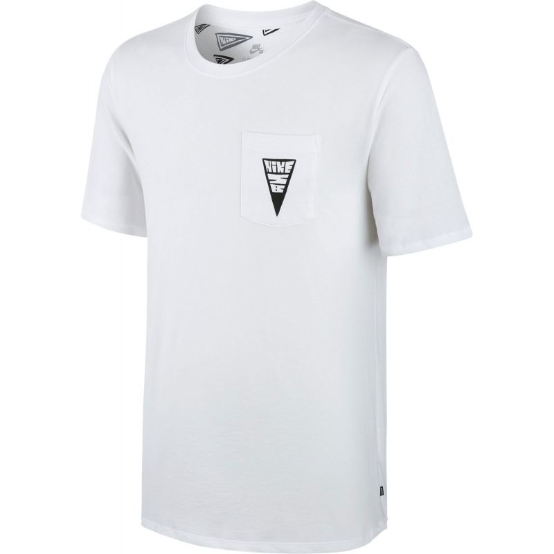TRIKO NIKE SB DRY DF TRIANGLE - bílá - XL