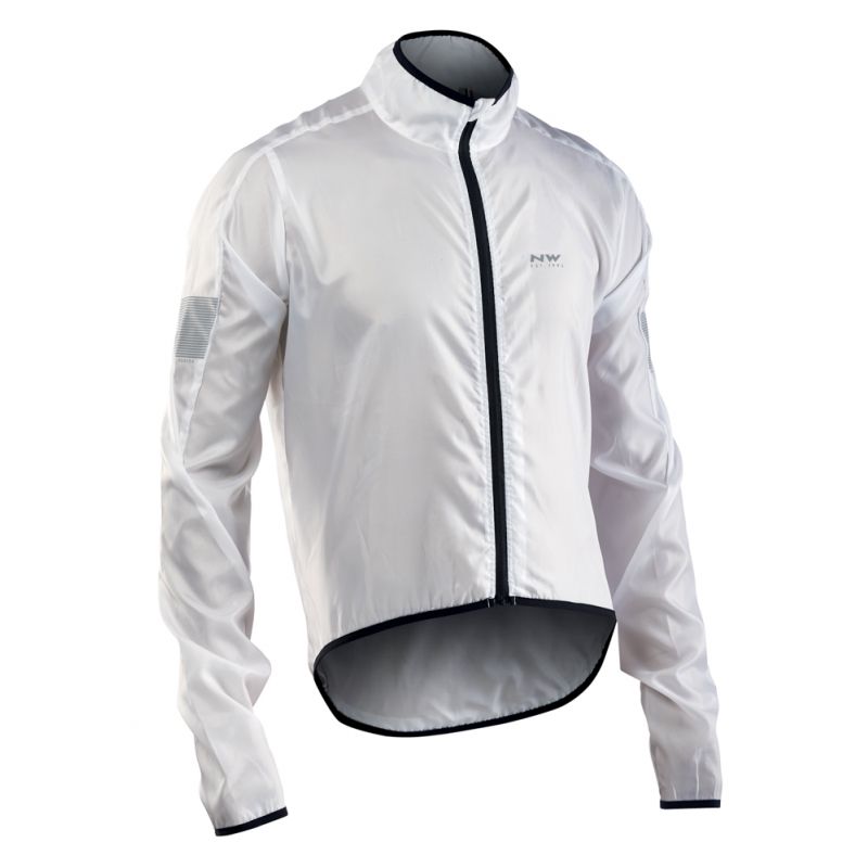 PÁNSKÁ CYKLO BUNDA NORTHWAVE VORTEX JACKET - bílá - XXL