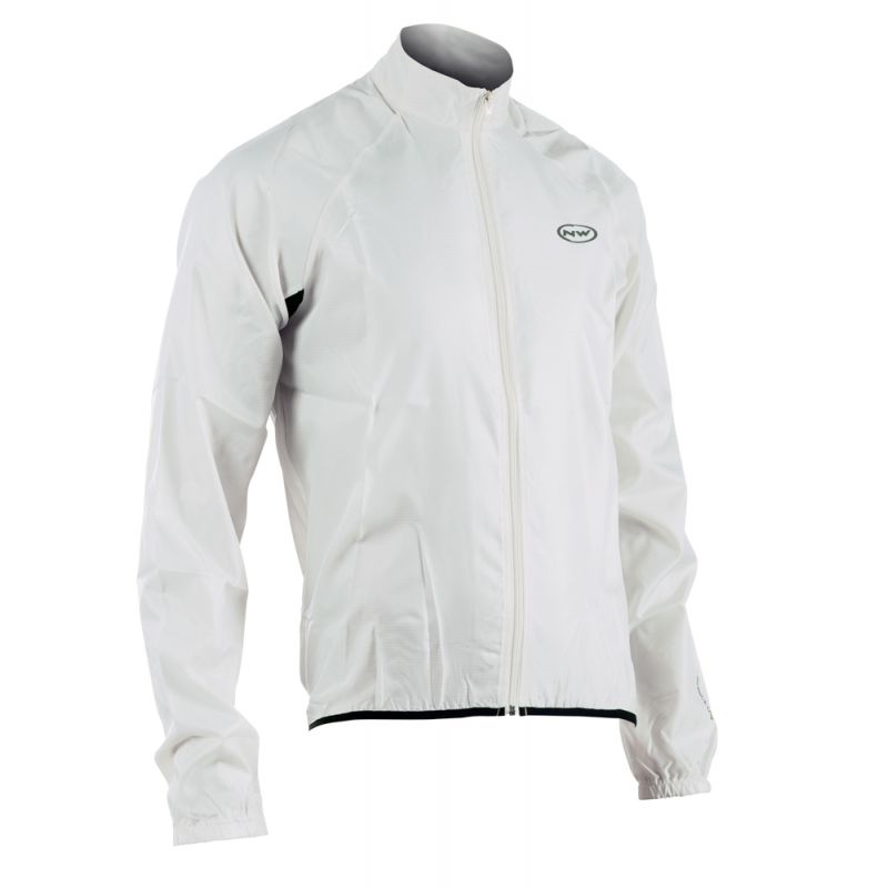 CYKLO BUNDA NORTHWAVE JET JACKET - bílá - L