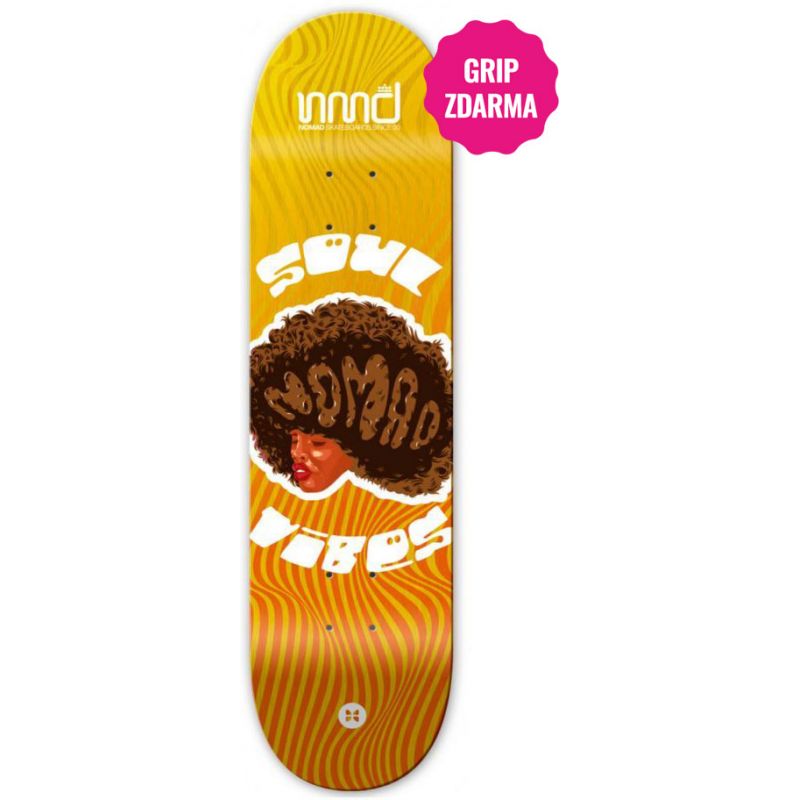 SK8 DESKA NOMAD Soul Vibes Yellow - žlutá - 8.0