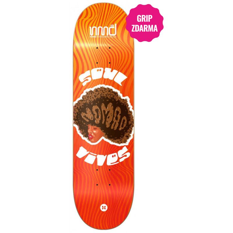 SK8 DESKA NOMAD Soul Vibes Orange - oranžová - 8.0