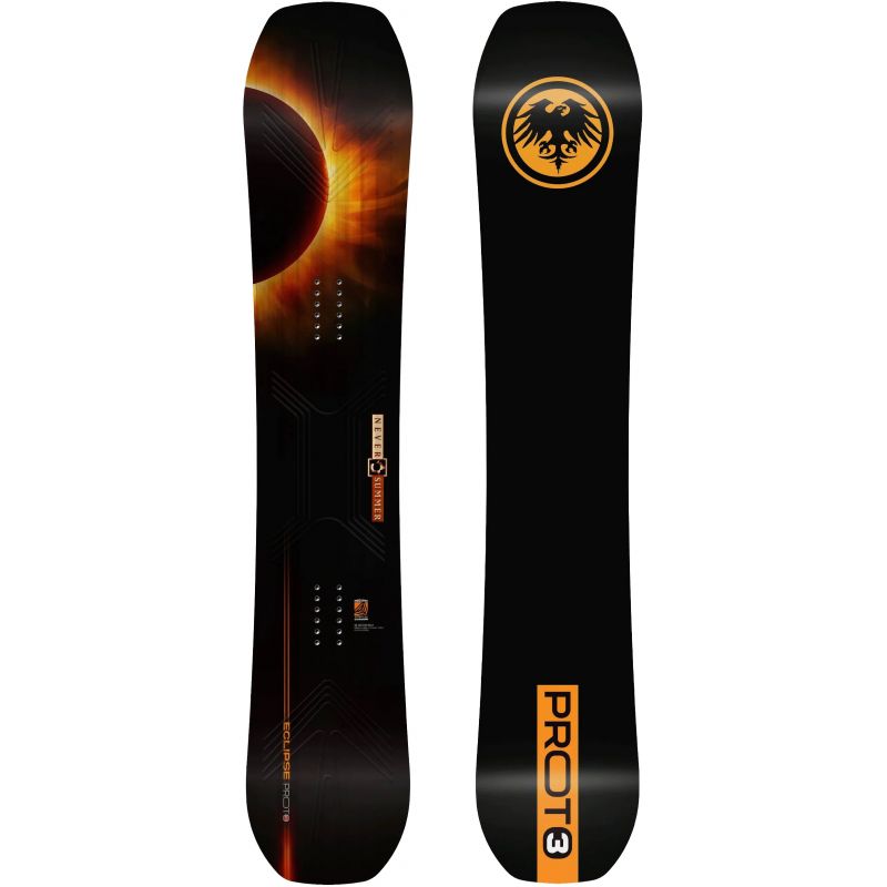 SNOWBOARD NEVER SUMMER Proto T3 Eclipse - černá - 161X