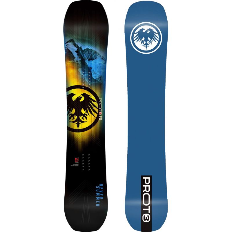 SNOWBOARD NEVER SUMMER Proto T3 FR X 202 - černá - 165X