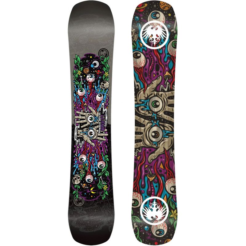 SNOWBOARD NEVER SUMMER Llama X 2026 - hnědá - 160X