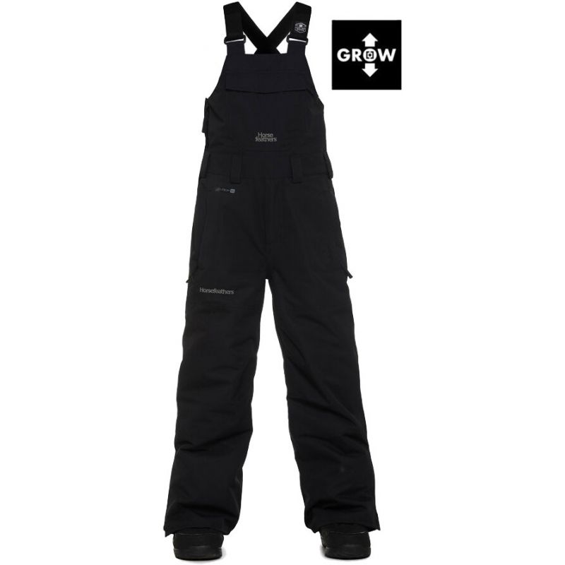 KALHOTY SNB HORSEFEATHERS MEDLER II YOUT - černá - M