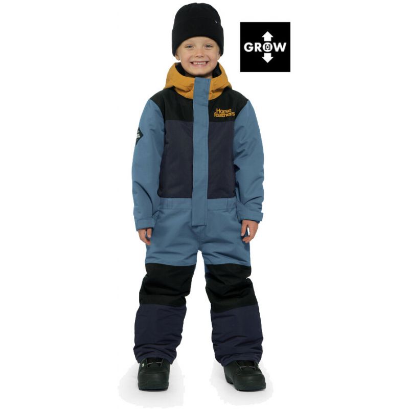 Fotografie KOMBINÉZA HORSEFEATHERS SPIRIT ONE PIECE - modrá - 5/6