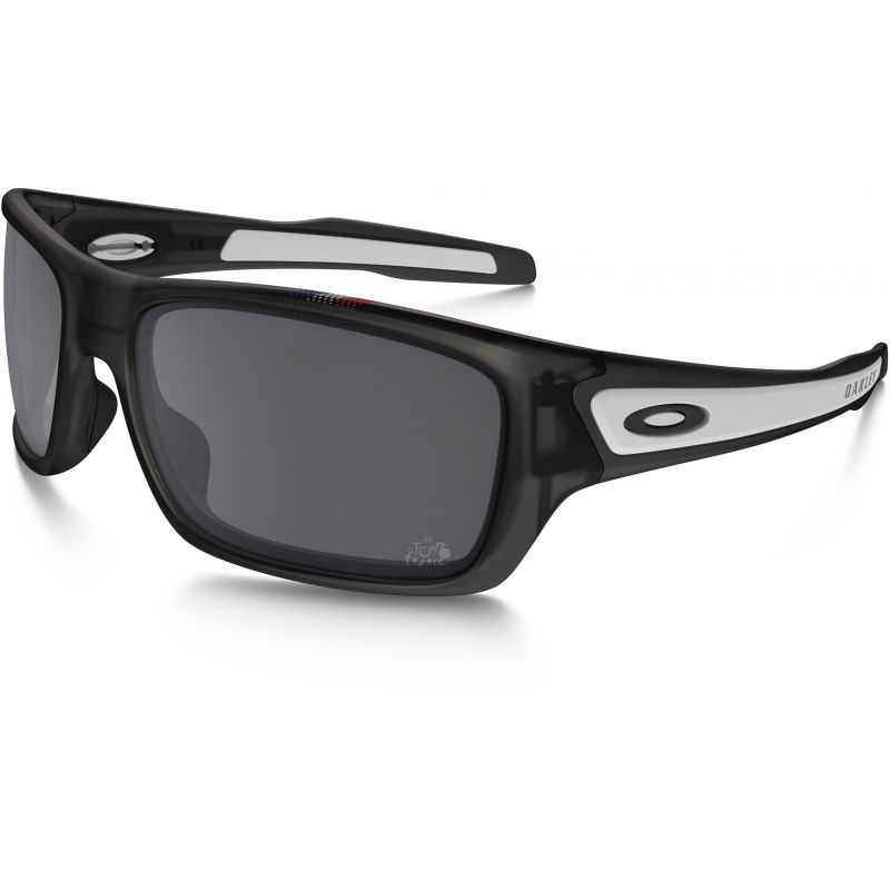 Oakley turbine tdef grey smoke - černá
