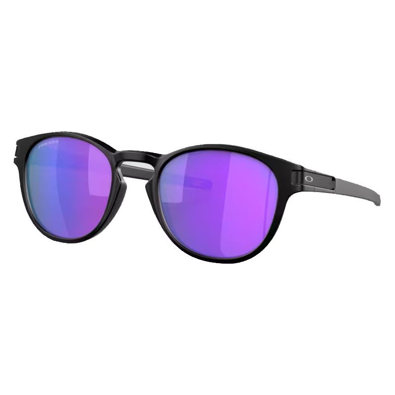 BRÝLE OAKLEY Latch Matte Black - fialová