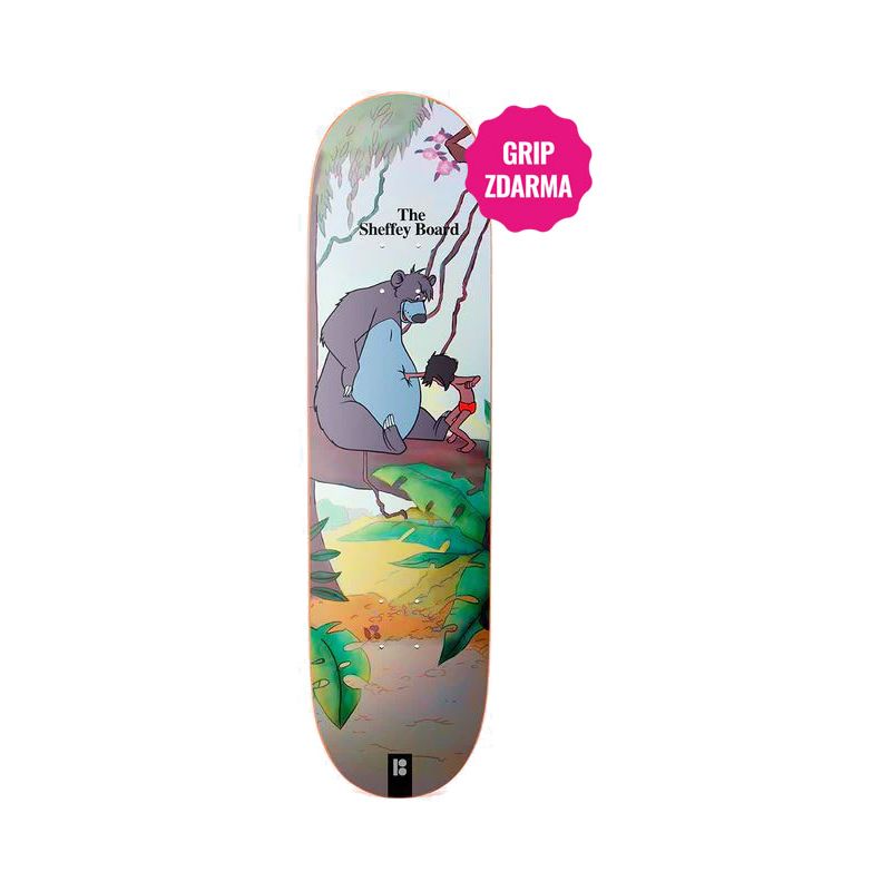 SK8 DESKA PLAN B Junglebook Sheffey - béžová - 8.0