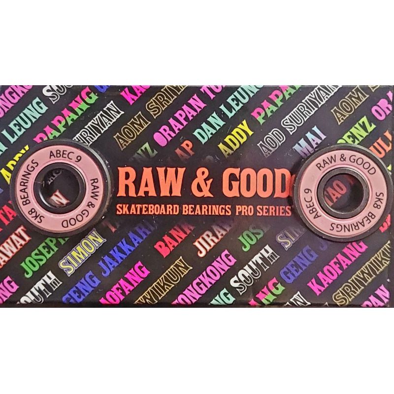 Fotografie SK8 LOŽISKA RAW&GOOD Orapan tongkong - béžová - ABEC7