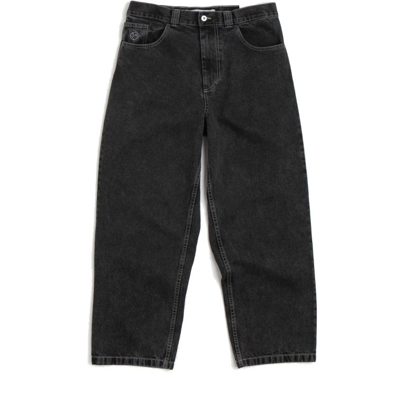 KALHOTY POLAR Big Boy Jeans - černá - L