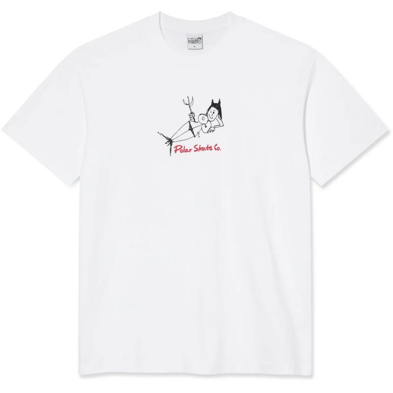 TRIKO POLAR Devil Woman - bílá - L