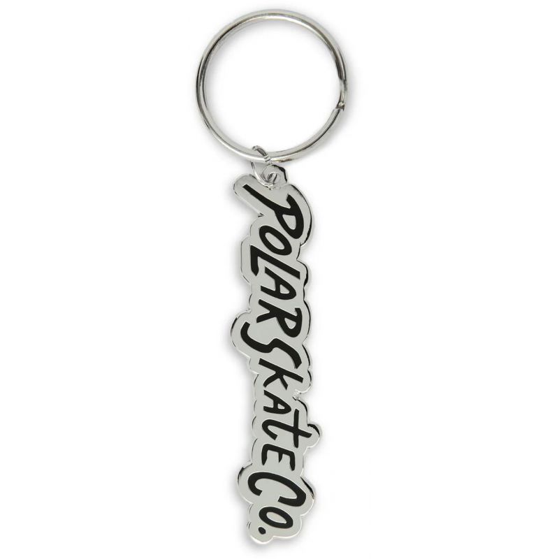 KLÍČENKA POLAR Surf Logo Key Chain - šedá