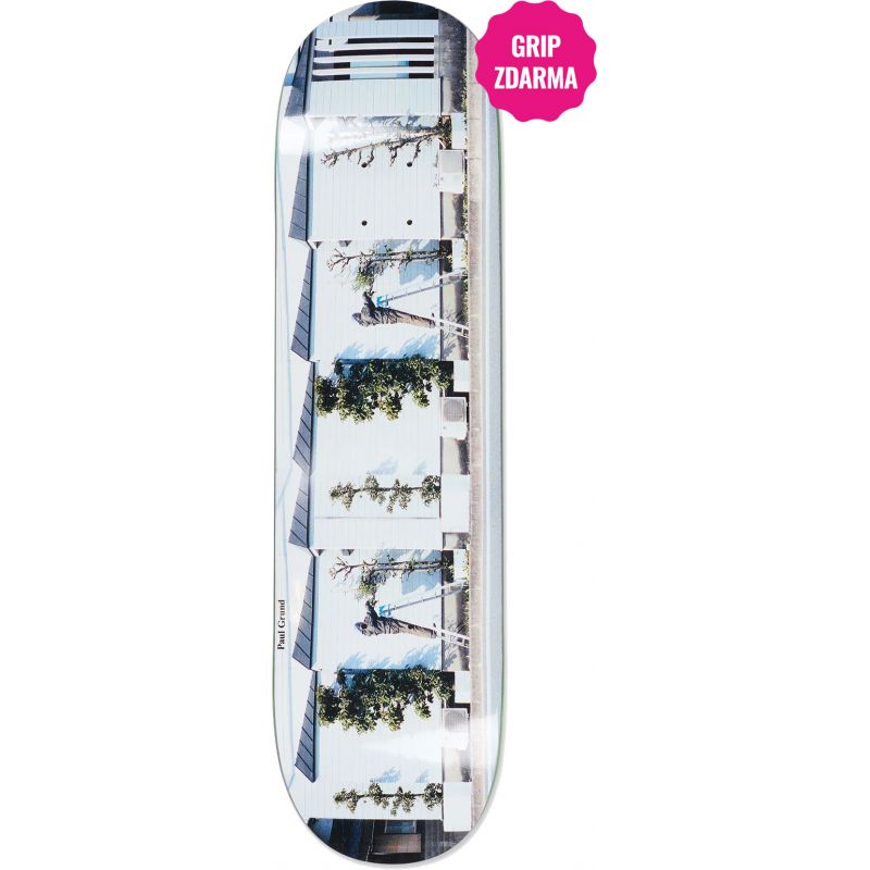 SK8 DESKA POLAR Paul Grund - Gardner - bílá - 8.25