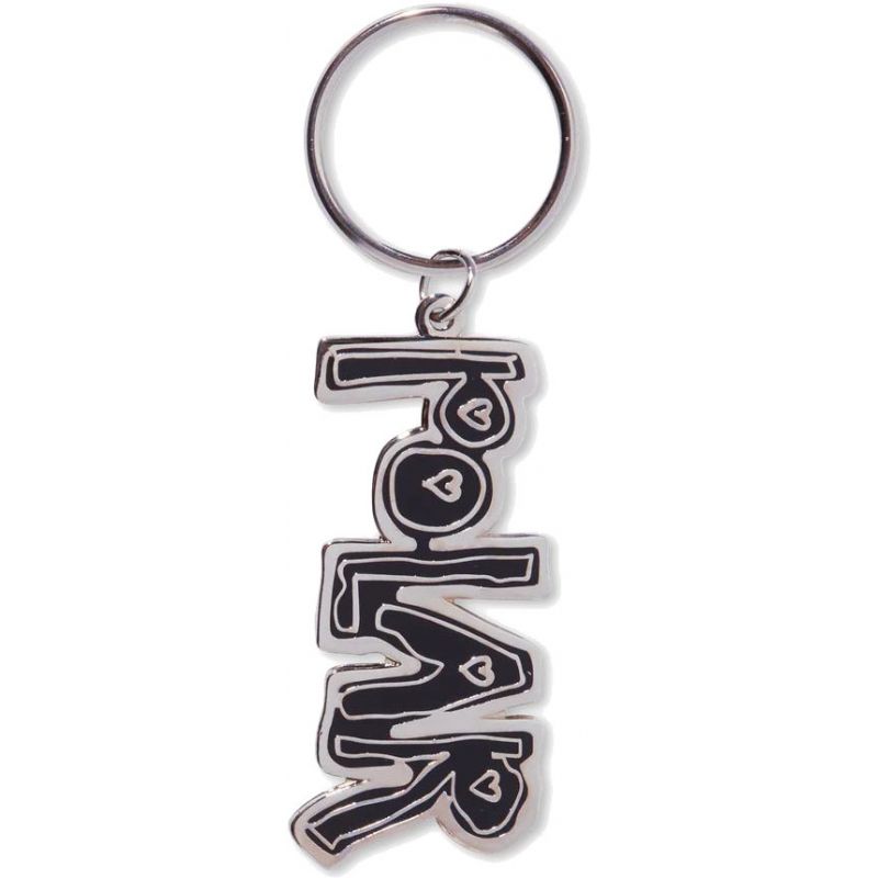 Fotografie KLÍČENKA POLAR Heart Logo Key Chain - černá