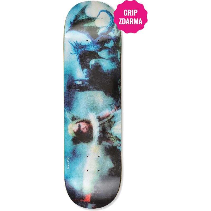 Fotografie SK8 DESKA POLAR Jamie Platt - Dragon Lan - modrá - 8.5