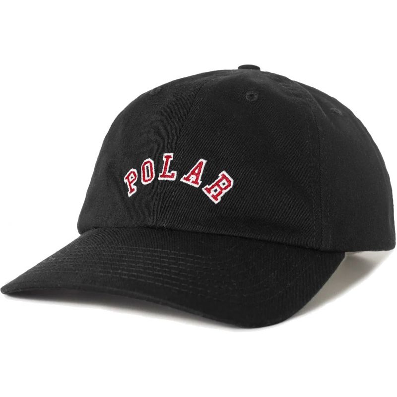 Fotografie KŠILTOVKA POLAR College Logo Sai Cap - černá - M/L