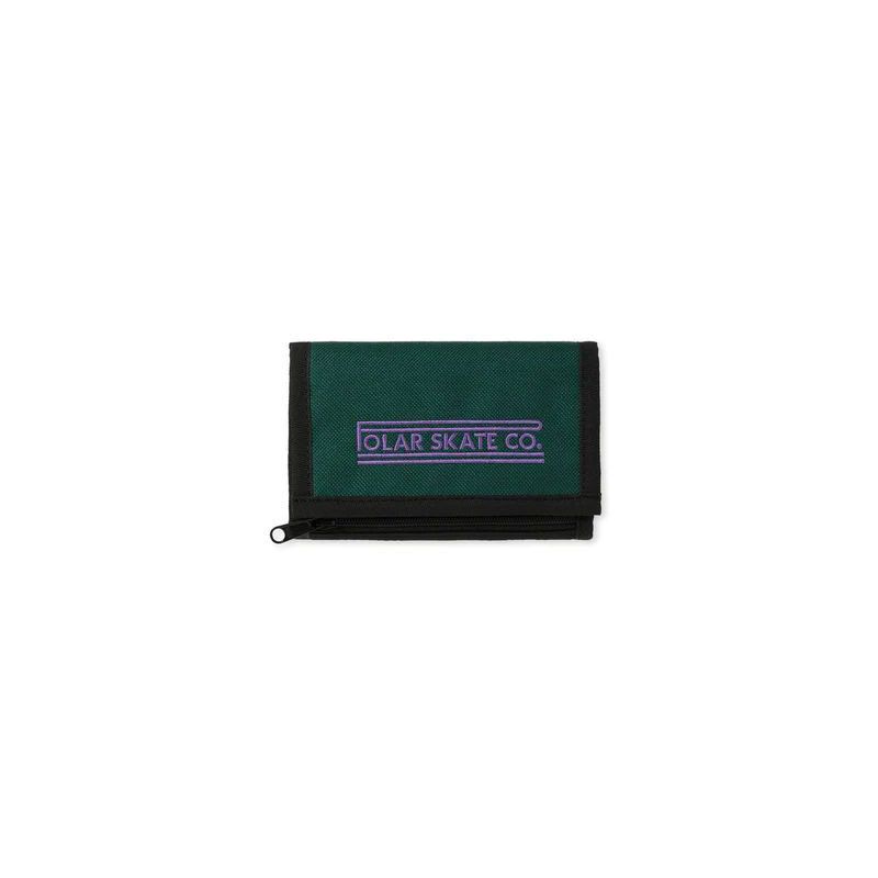 PENĚŽENKA POLAR Key Wallet Stretch Logo - zelená