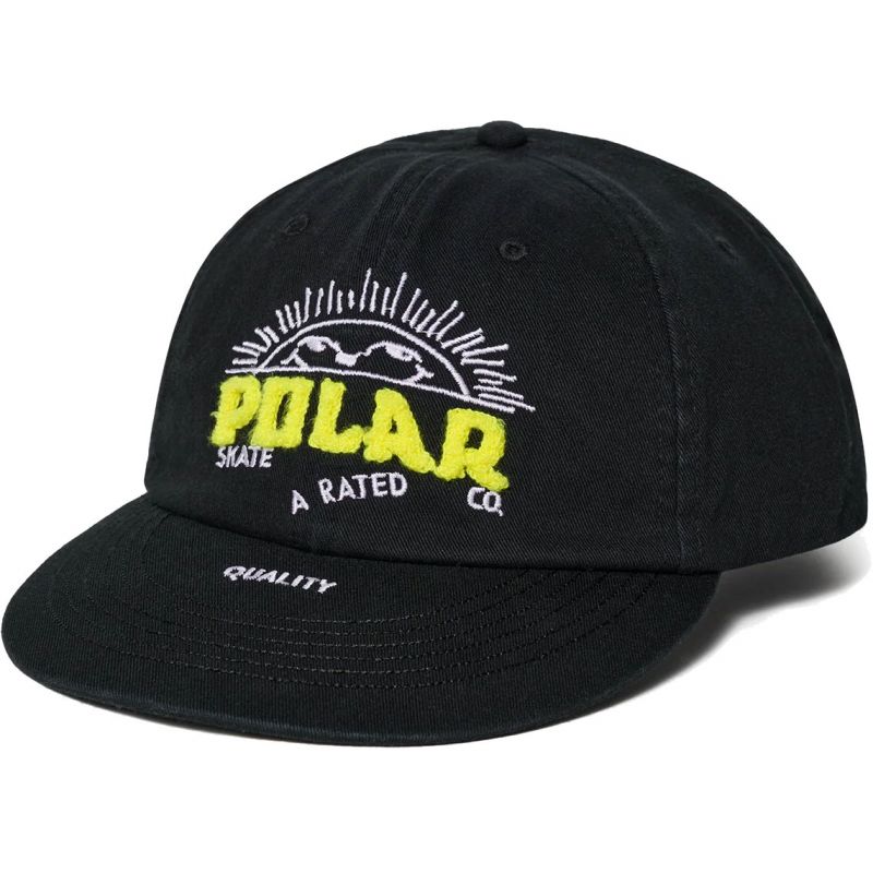 KŠILTOVKA POLAR Cheeky Sun Ramy Cap - černá