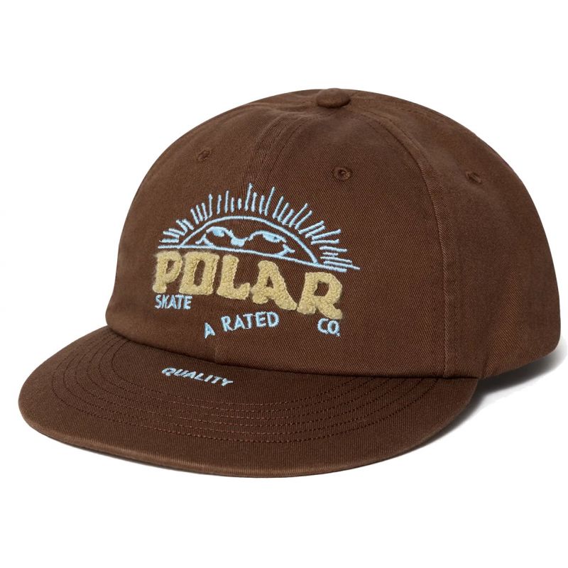 KŠILTOVKA POLAR Cheeky Sun Ramy Cap - hnědá