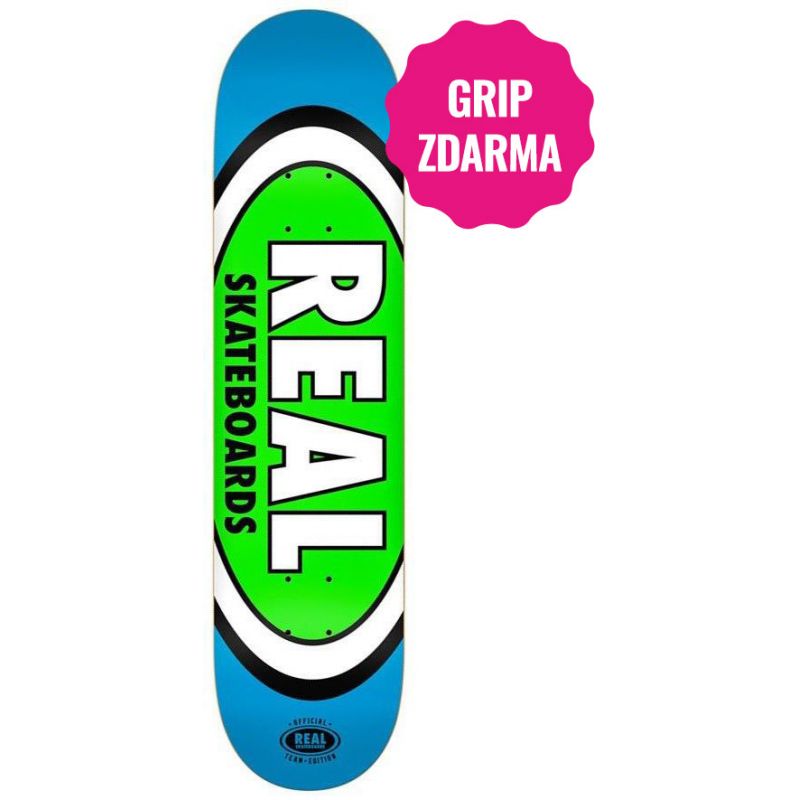 Real oval - elektrická zelená - 7.21
