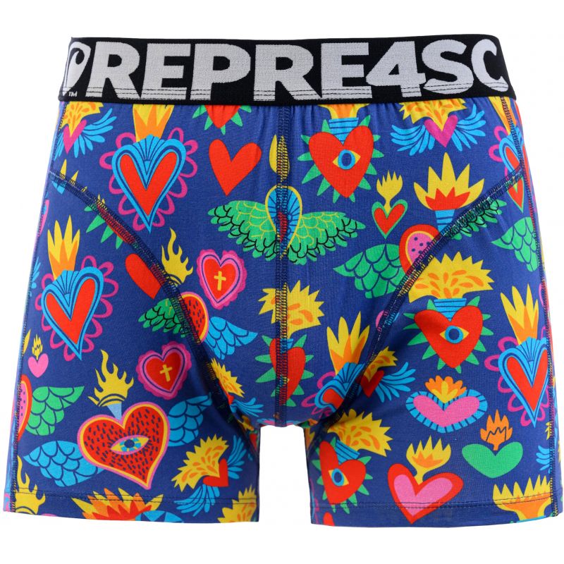 TRENKY REPRESENT SPORT BURNING VALENTINE - modrá - XXL