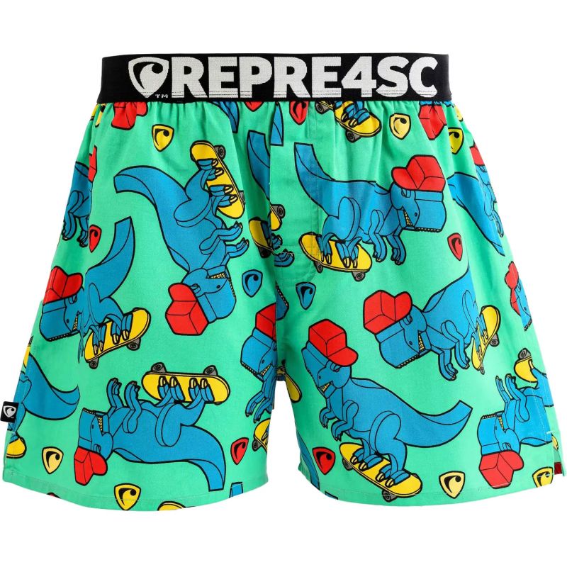 TRENKY REPRESENT EXCL. MIKE SKATING T-RE - zelená - M