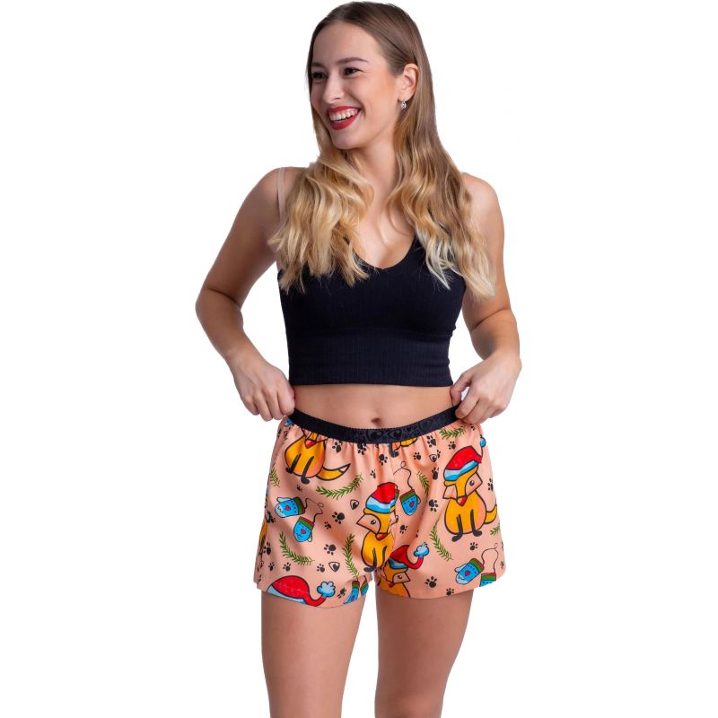 Fotografie TRENKY REPRESENT GIGI LADIES FLUFFY FELL - oranžová - M