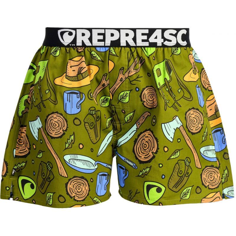 TRENKY REPRESENT EXCL. MIKE BUSHCRAFT - zelená - L