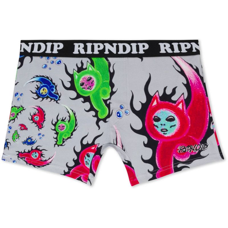 TRENKY RIPNDIP EMBER BOXERS - šedá - L