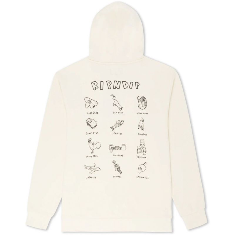 MIKINA RIPNDIP GRABS HOODIE - béžová - M