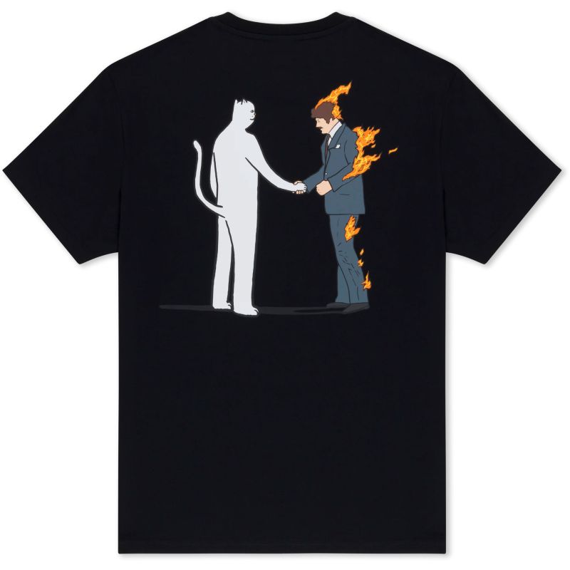 TRIKO RIPNDIP BURN - černá - M