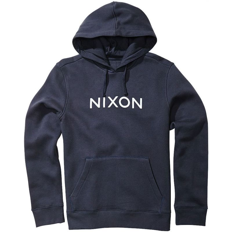 Fotografie MIKINA NIXON NEPTUNE PULLOVER HOODIE - černá - XL