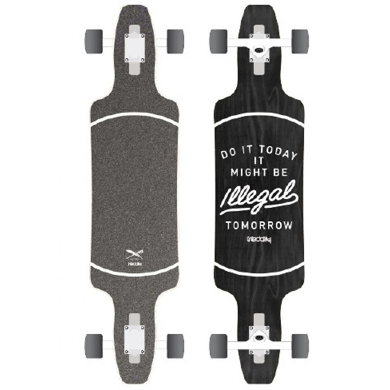 LONGBOARD IRIEDAILY ILLEGAL - černá
