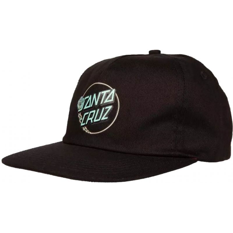 KŠILTOVKA SANTA CRUZ Winkowski UFO Dot S - černá