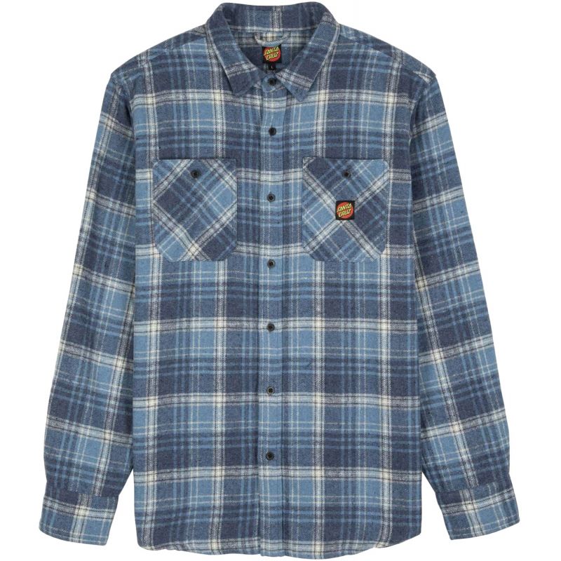 KOŠILE SANTA CRUZ Apex - modrá - M