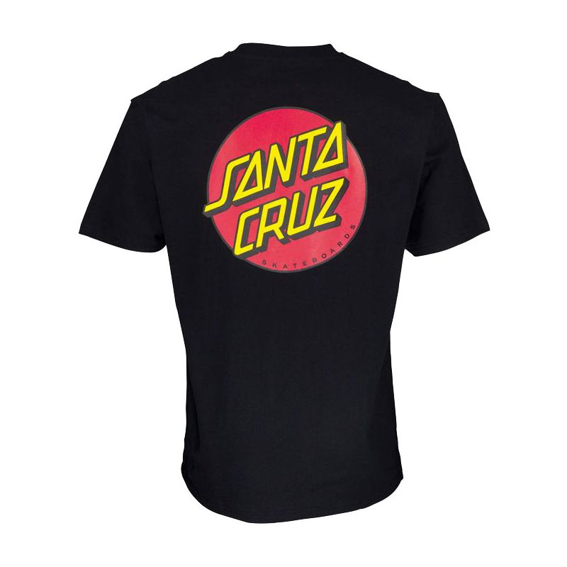 Fotografie TRIKO SANTA CRUZ Classic Dot Chest - černá - M