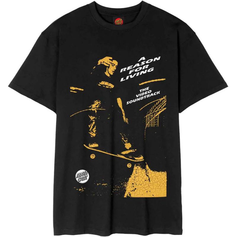 TRIKO SANTA CRUZ Reason For Living Sound - černá - L