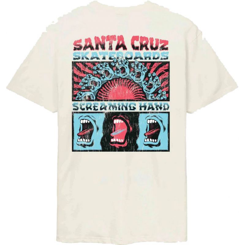 TRIKO SANTA CRUZ VTG Screaming Connect - béžová - L