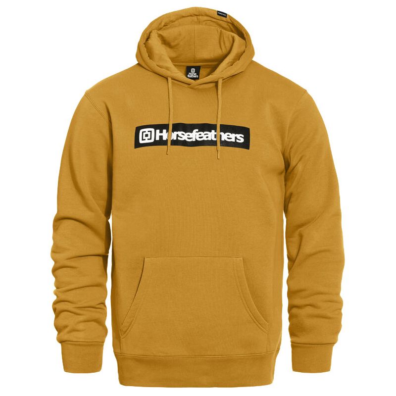 MIKINA HORSEFEATHERS DROWN LTD - žlutá - S