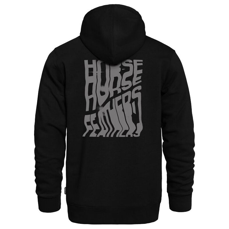 MIKINA HORSEFEATHERS XEROX - černá - M