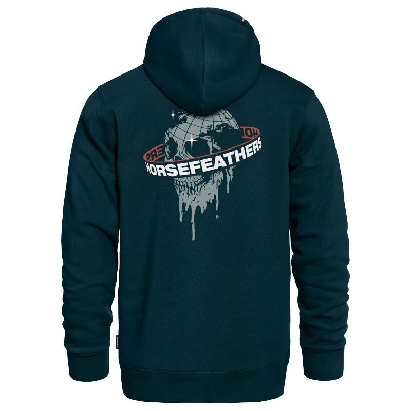 MIKINA HORSEFEATHERS ORBIT - modrá - M