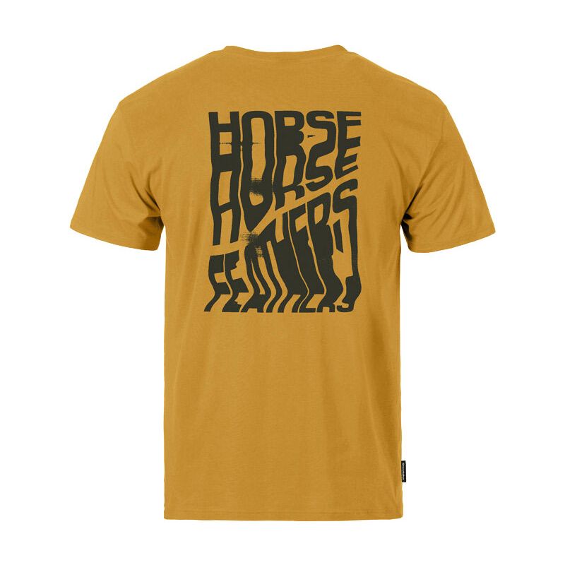 TRIKO HORSEFEATHERS XEROX - žlutá - XL