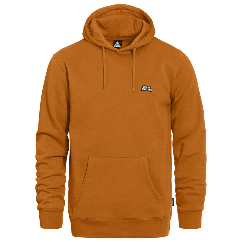 MIKINA HORSEFEATHERS AGENT - oranžová - L