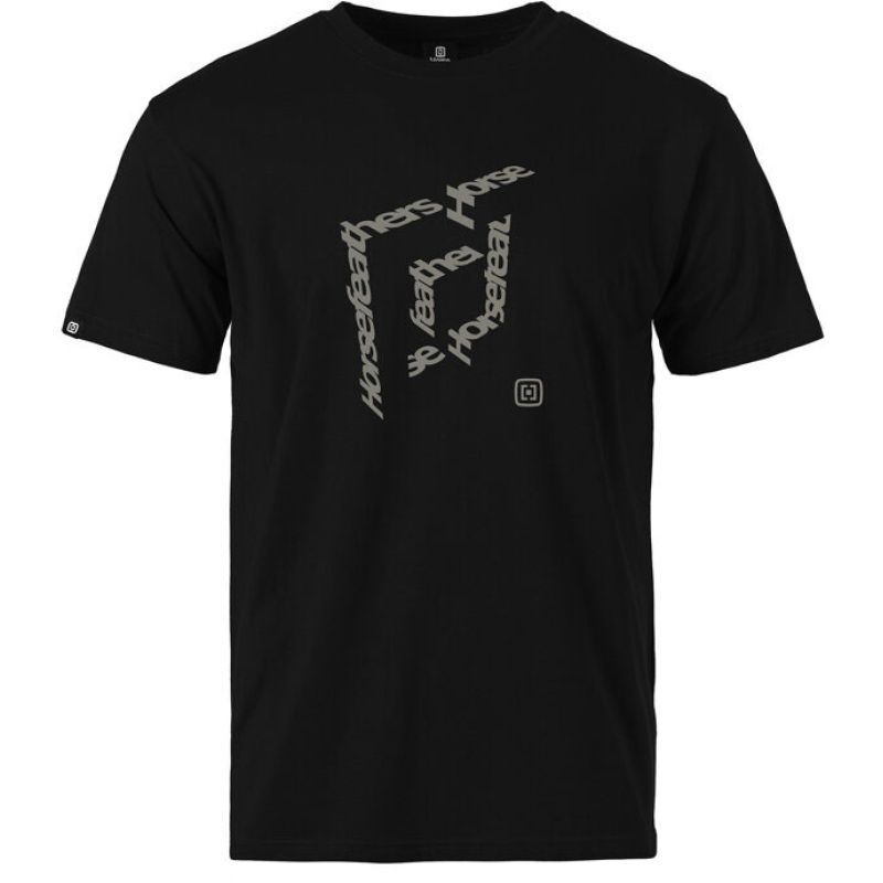 TRIKO HORSEFEATHERS CUBE - černá - S