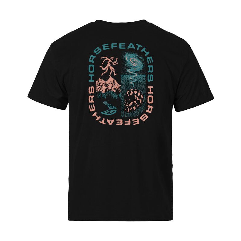 TRIKO HORSEFEATHERS INSTINCT - černá - XL